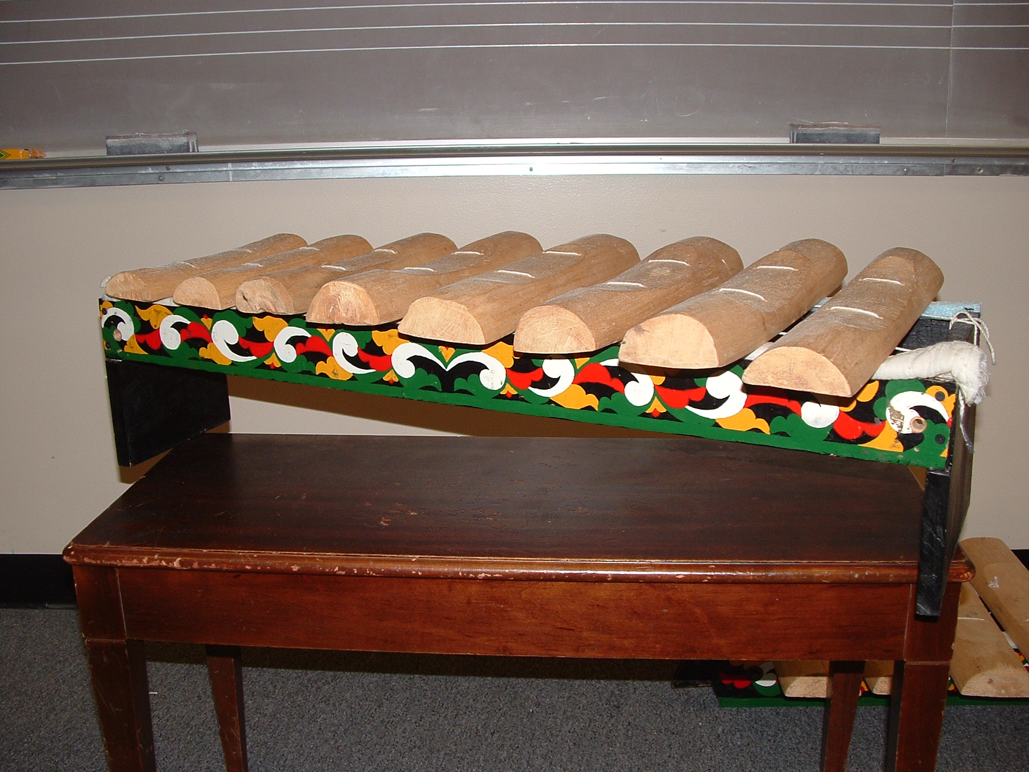 Jeu de rythme avec des xylophones