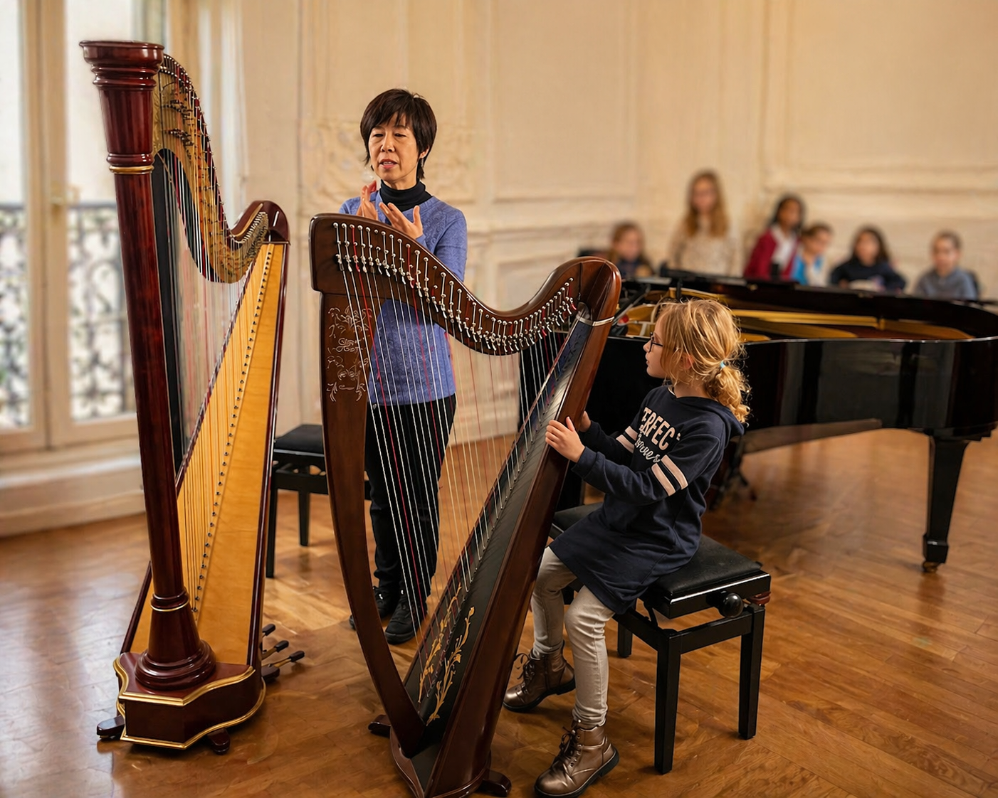 Cours de musique pour enfants à Paris – éveil musical et initiation chez Octave et Arpège